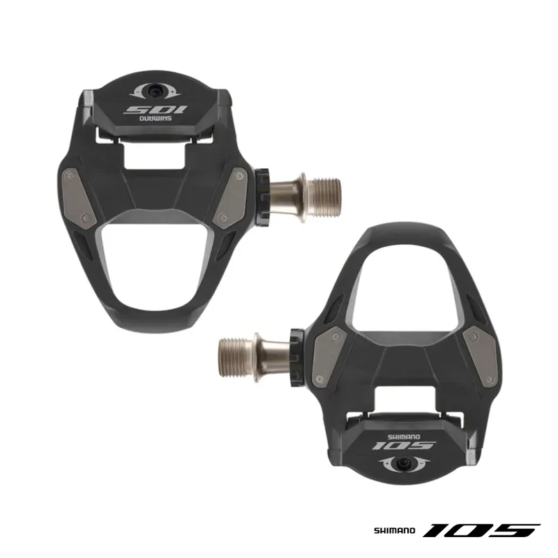 Shimano PD-R7000 105 SPD-SL Pedal single sided with carbon body for Road competition in Black-3